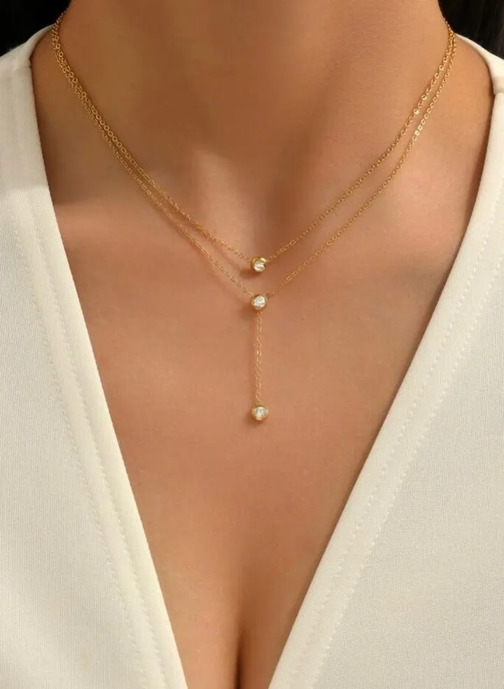Elegant 18k Gold Plated Necklace