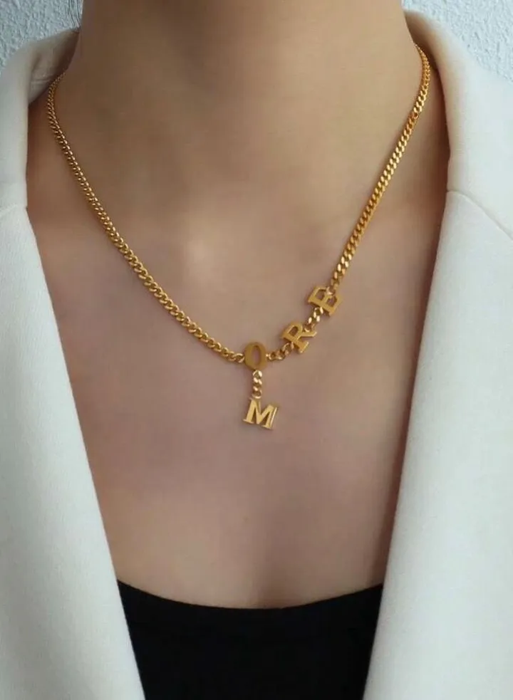 18k Gold Plated Necklace (More)