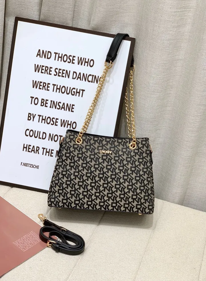 Handbags for Women, PU Leather Ladies Quilted Tote Purse and Handbags with Chain Strap