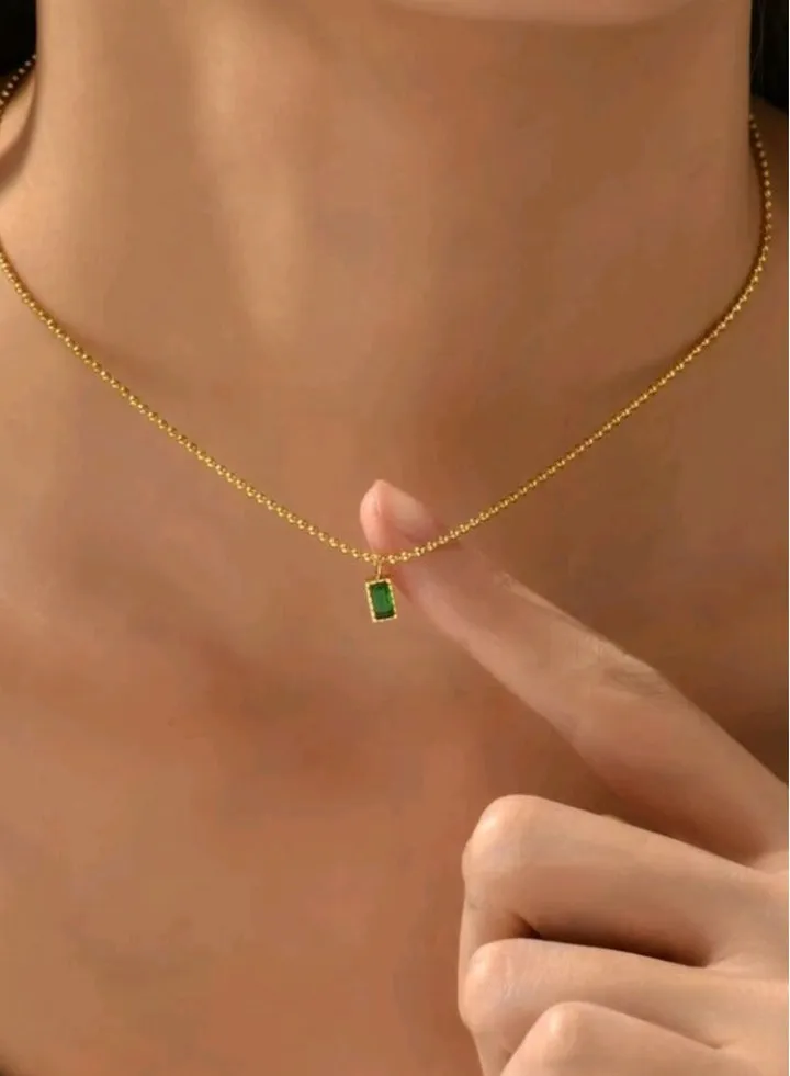 Trendy Stainless Steel Gold Plated Necklace For Women