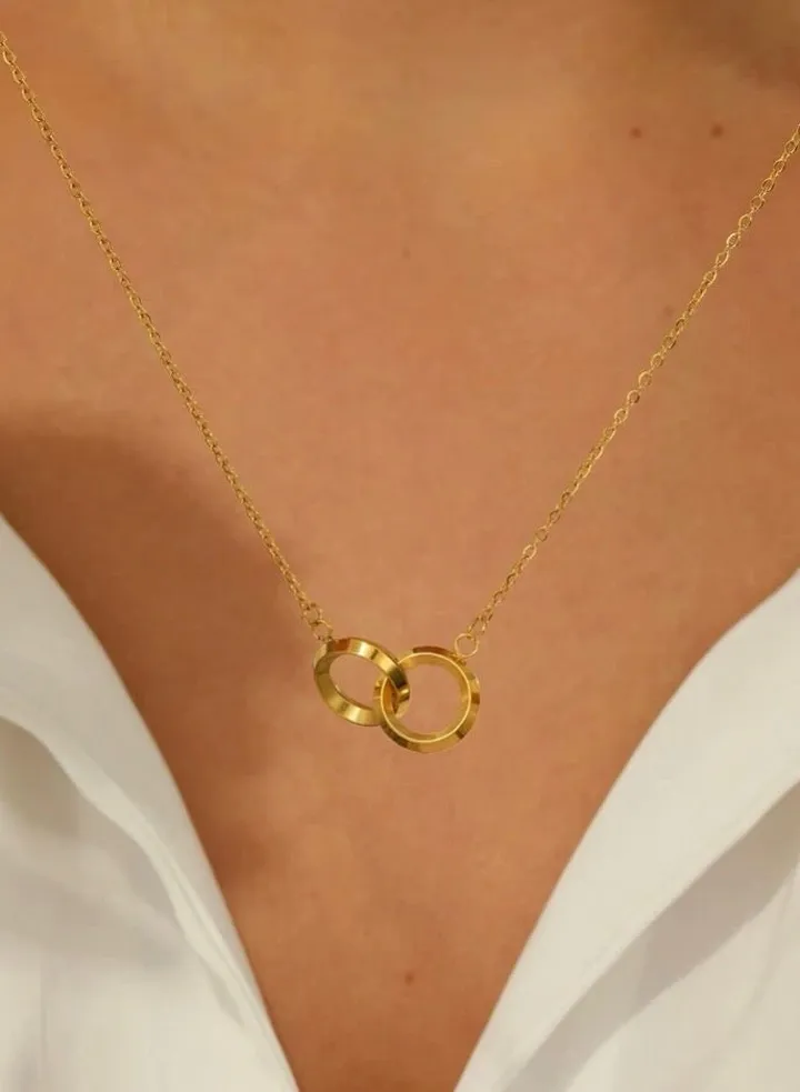 18k Gold Plated Stainless Steel Necklace