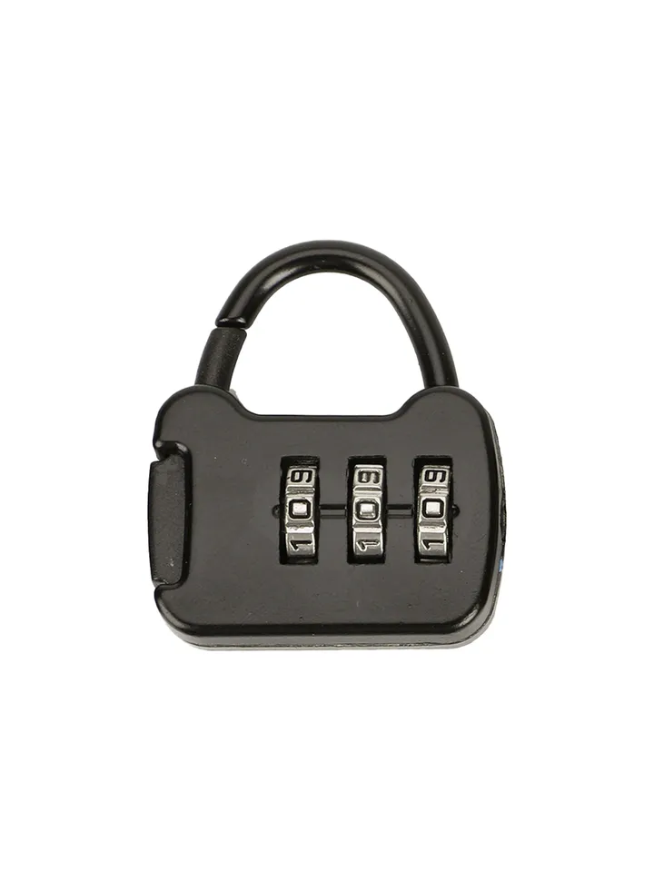 Luggage Combination Locks,3pc Combination Padlock with Alloy Body TSA Lock for Travel Bag, Suit Case, Lockers, Gym, Bike Locks or Other (3pc)