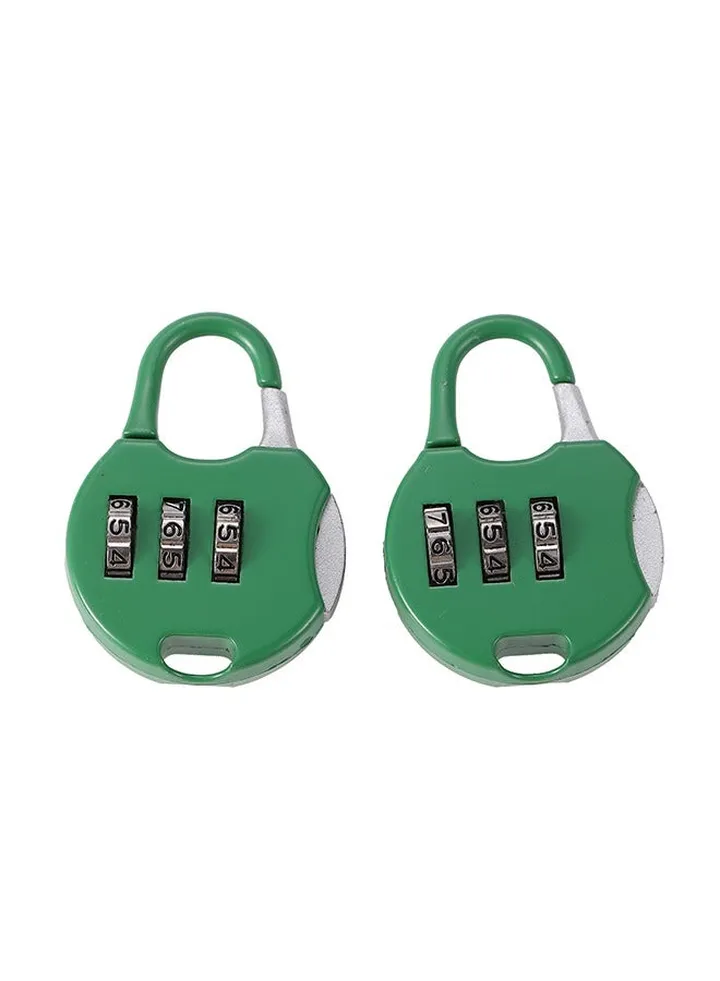 2-Piece Travel Lock - Green