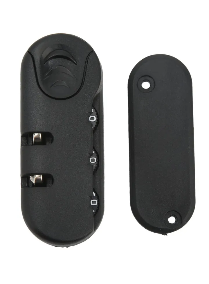 Luggage Password Lock, 3 Digit Password High Security Frosted Texture Replacement Code Combination Travel Luggage Lock for Suitcases, Travel Cases, Tool Boxes(4 PCS)