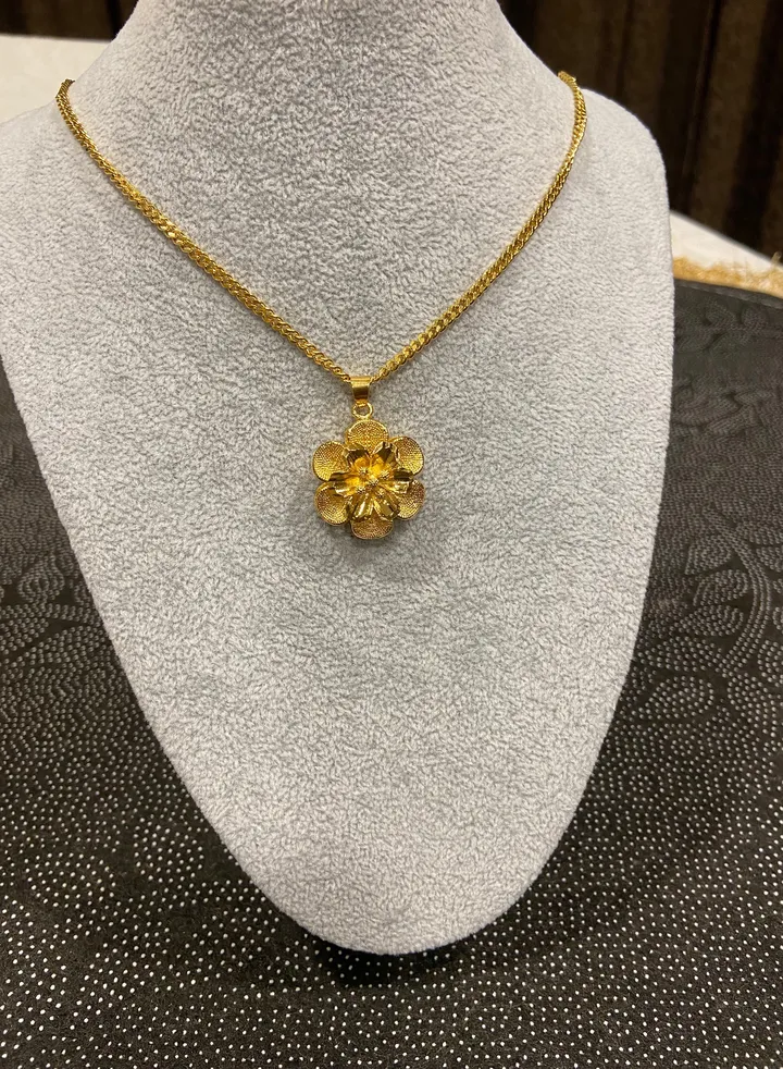21l Gold Plated Necklace For Women