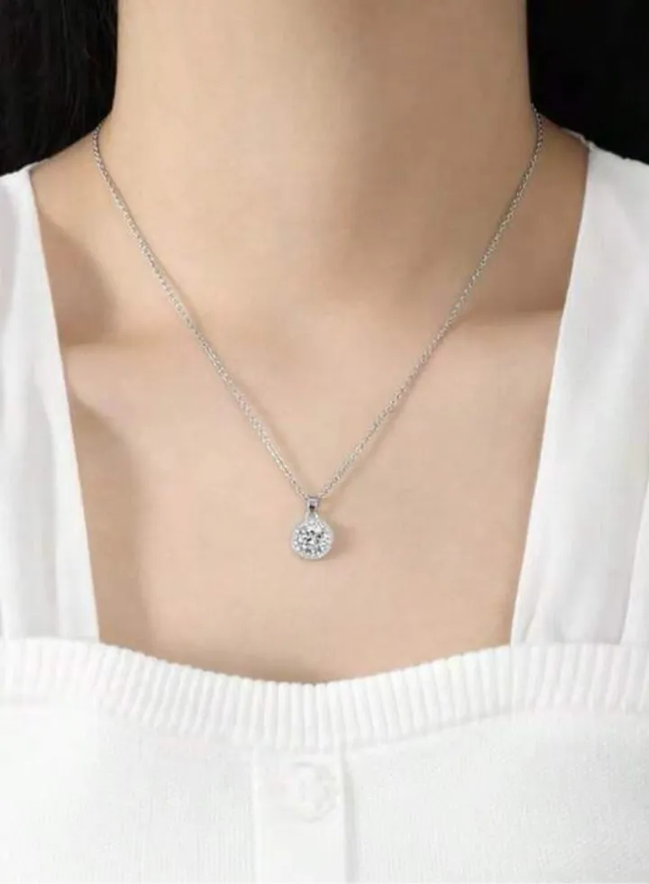 Elegant & Trendy Silver Plated Necklace For Women