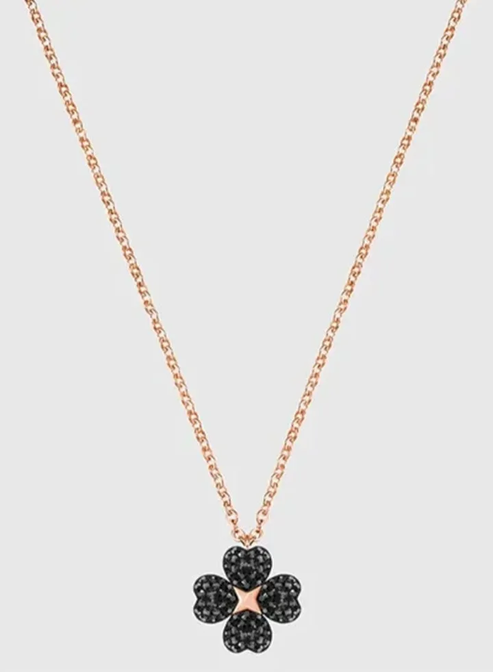 SWAROVSKl Latisha Reversible Flower Pendant Necklace