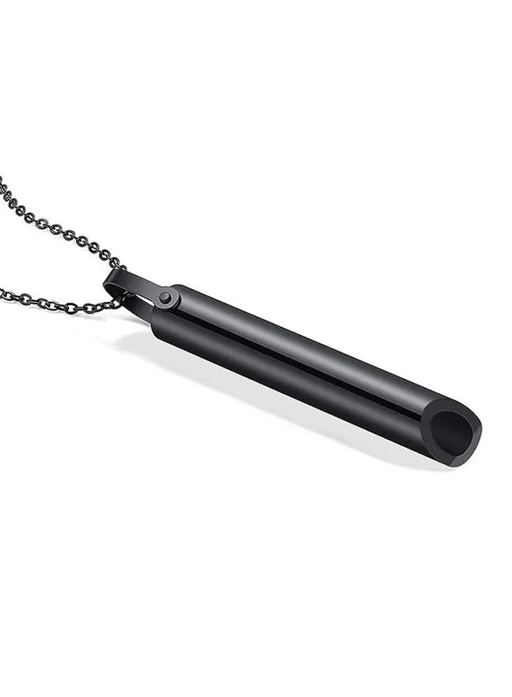 Breathing Necklace for Anxiety Relief the Shift Necklace Anxiety Stress Relief Items for Men and Women Relaxation Meditation Calming Down Mindful Breathing Whistle Necklace Gift