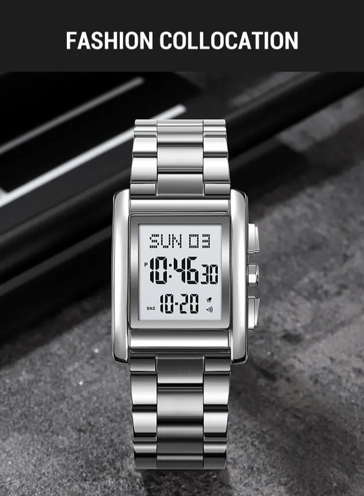 Watches for Men Water Resistant Stainless steel Digital Watch 2273