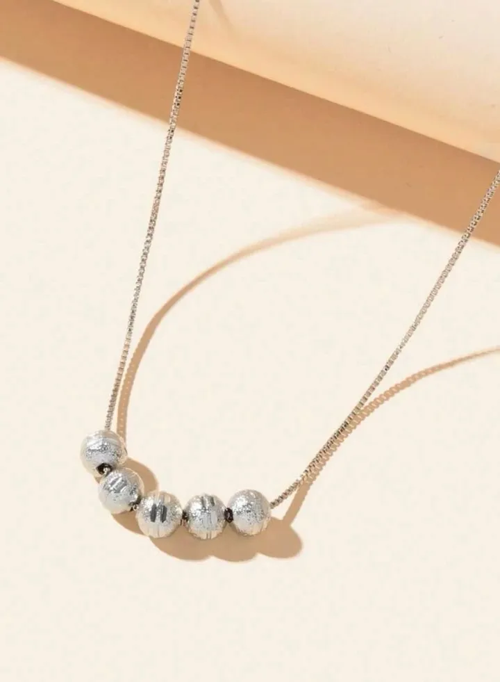 Elegant Silver Plated Necklace For Women