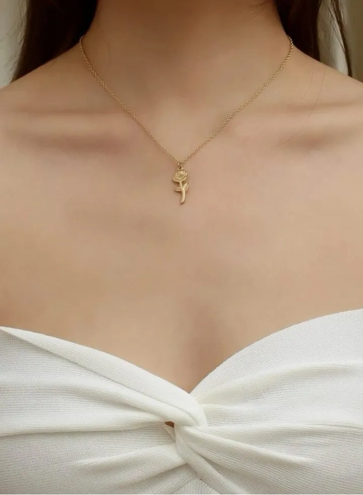 18k Gold Plated Stainless Steel Necklace