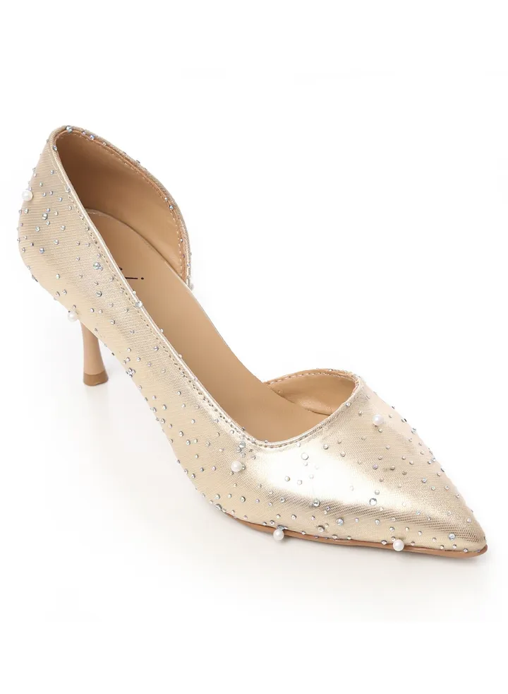 Gold Heeled Shoes