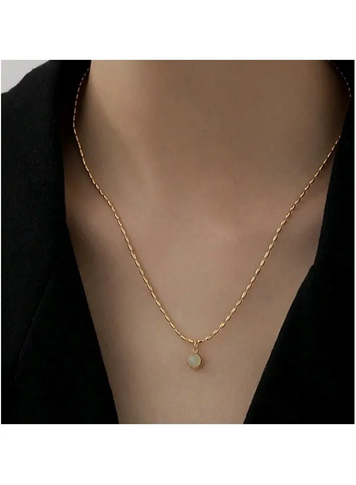 Trendy Stainless Steel Gold Plated Necklace For Women
