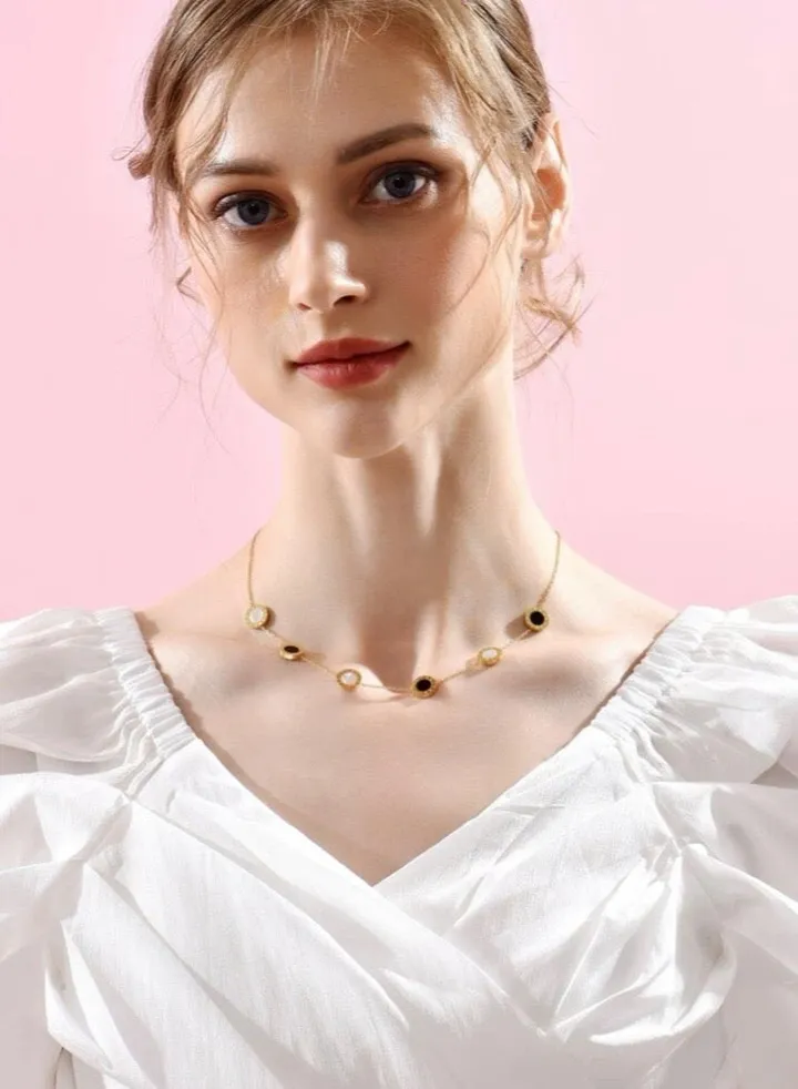 18k Gold Plated Stainless Steel Necklace