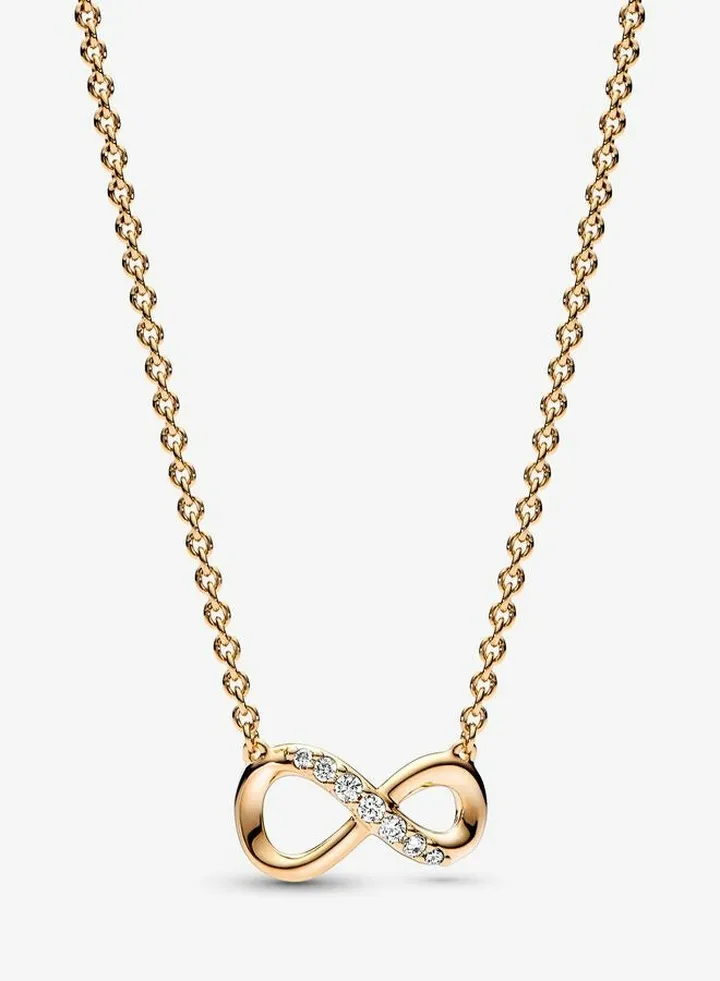 Sparkling Infinity Collier Women's Necklace for Pandora Moments 368821C01-50