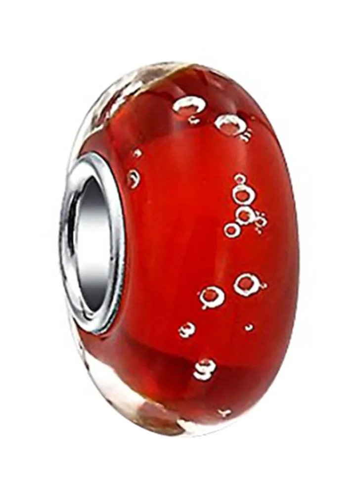 925 Sterling Silver Murano Glass Bead