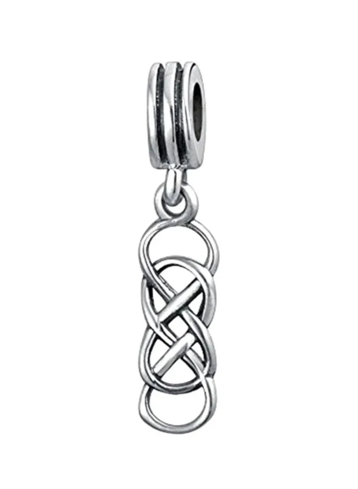 925 Sterling Silver Celtic Knot Charms