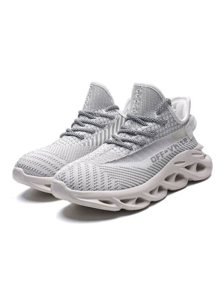 Hemp Sole Running Shoes White