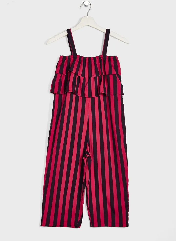 Striped Jumpsuit
