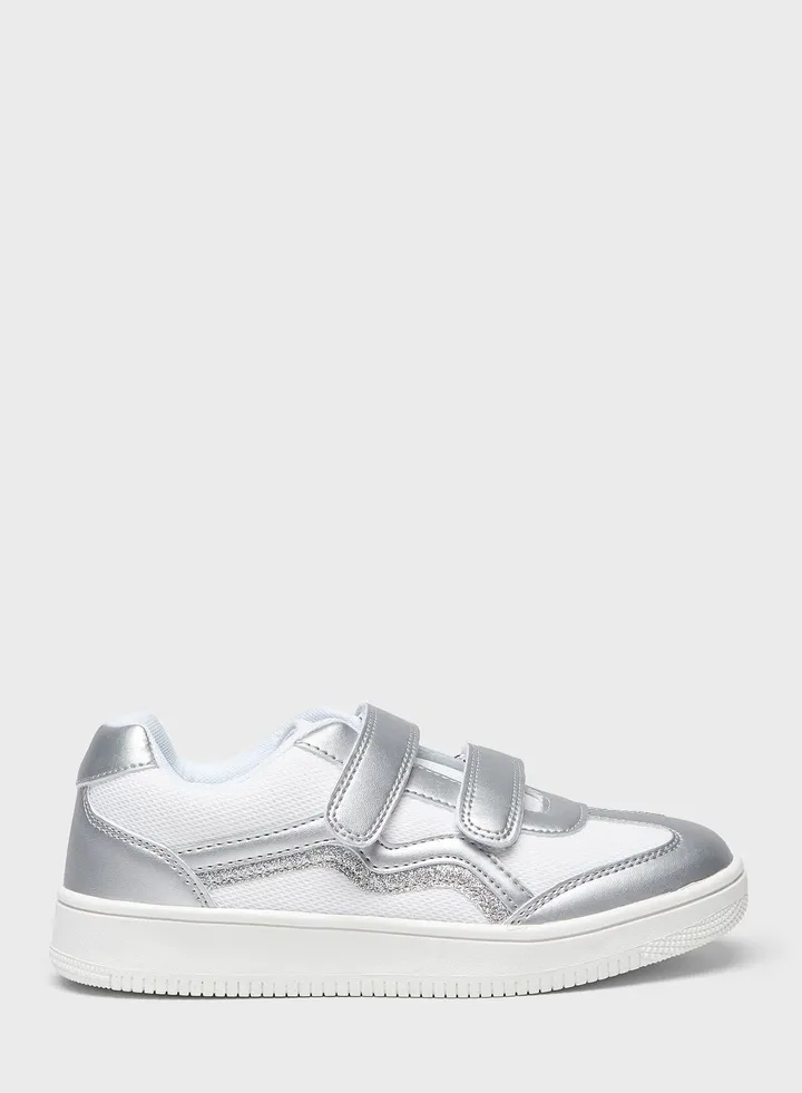 Kids Velcro Low Top Sneakers
