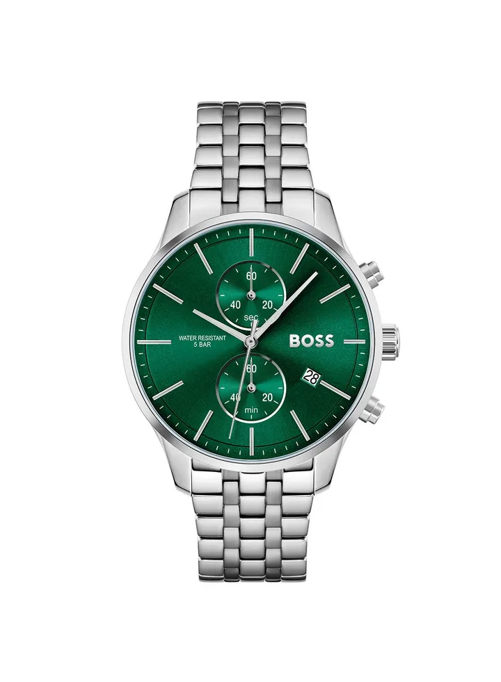 Men's Stainless Steel Chronograph Wrist Watch 1513975