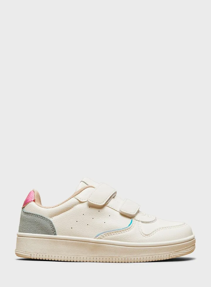 Kids Velcro Low Top Sneakers