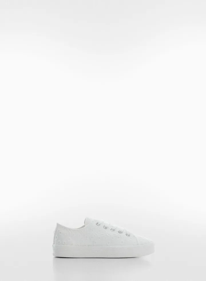 Kids Low Top Lace Up Sneakers