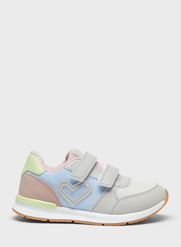 Kids Velcro Low Top Sneakers