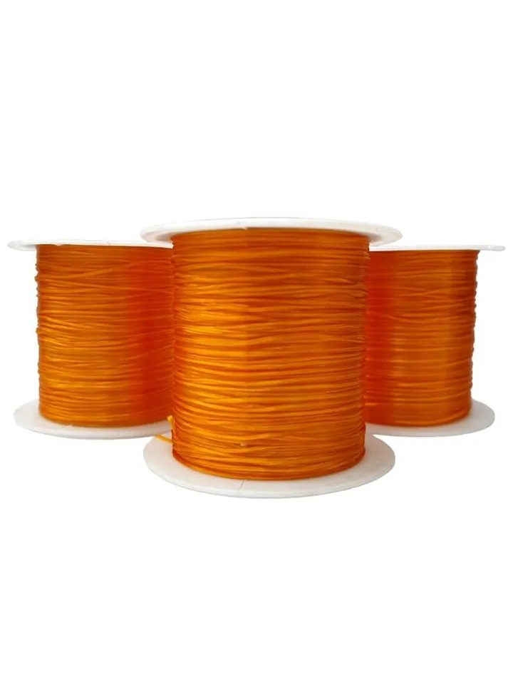 3-Piece Jewelry Cord Elastic Bracelet Rope or Beading Cord