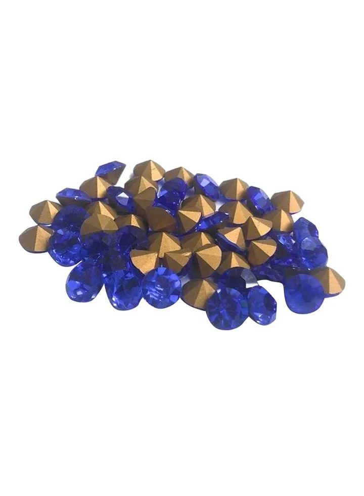 144-Piece Round Shaped Stone