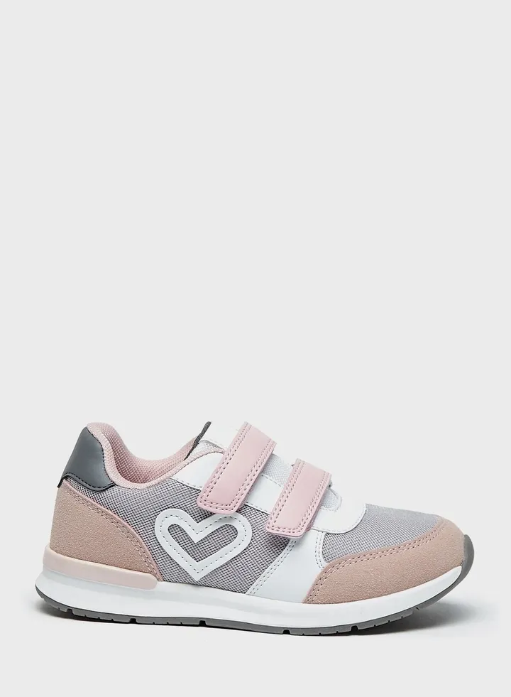 Kids Velcro Low Top Sneakers