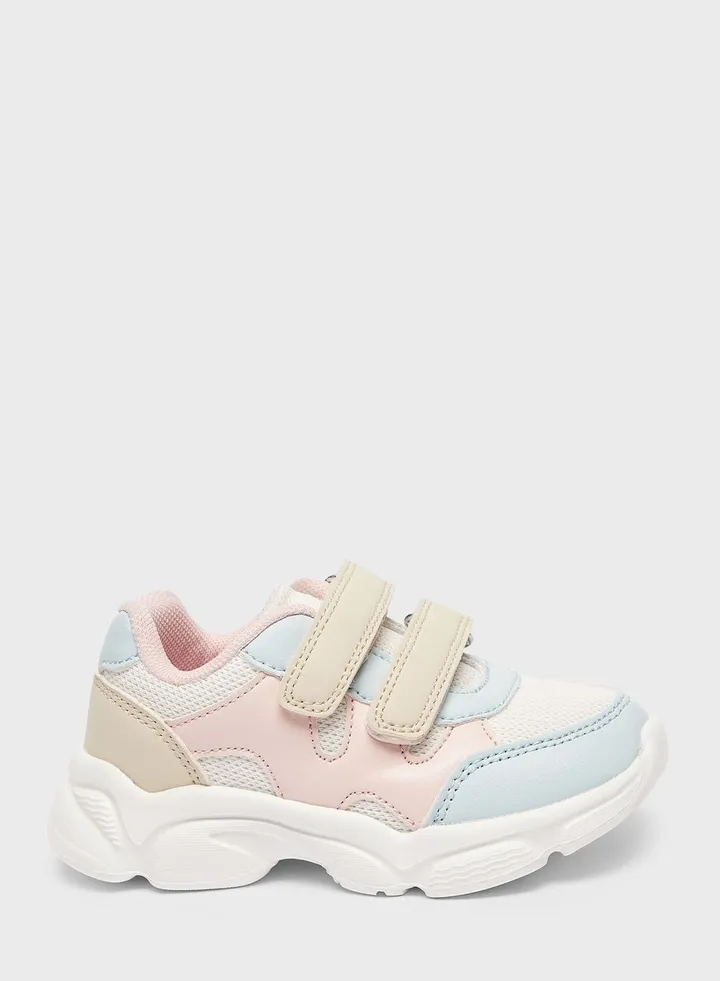 Kids Velcro Low Top Sneakers