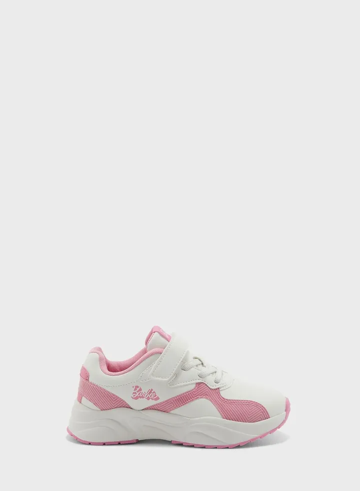 Barbie Kids Velcro Low Top Sneaker