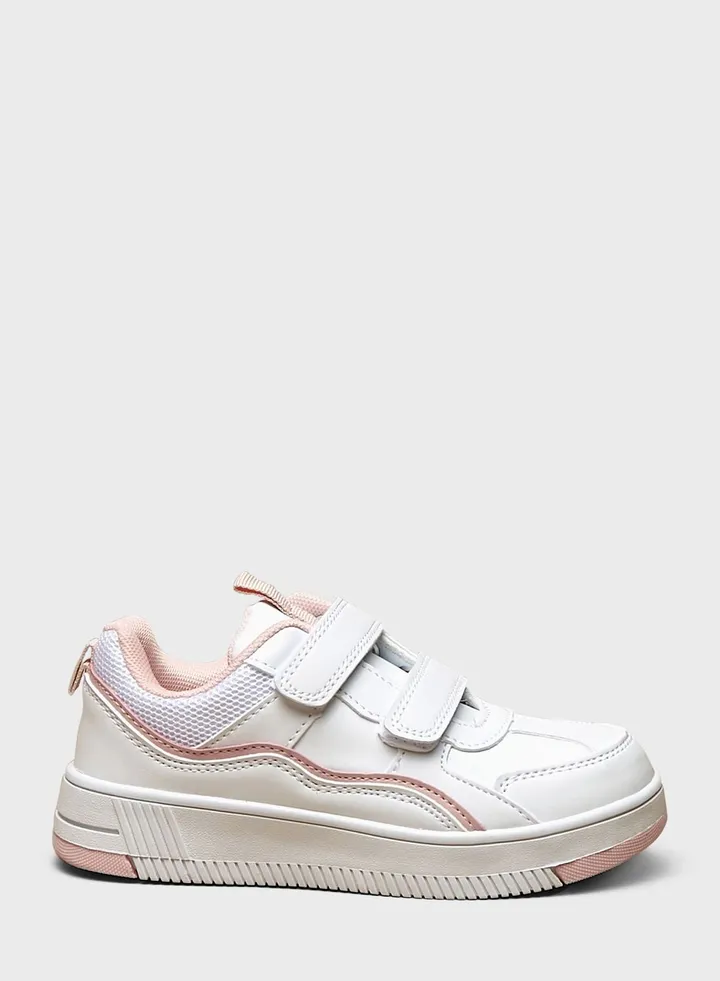 Kids Low Top Velcro Sneakers