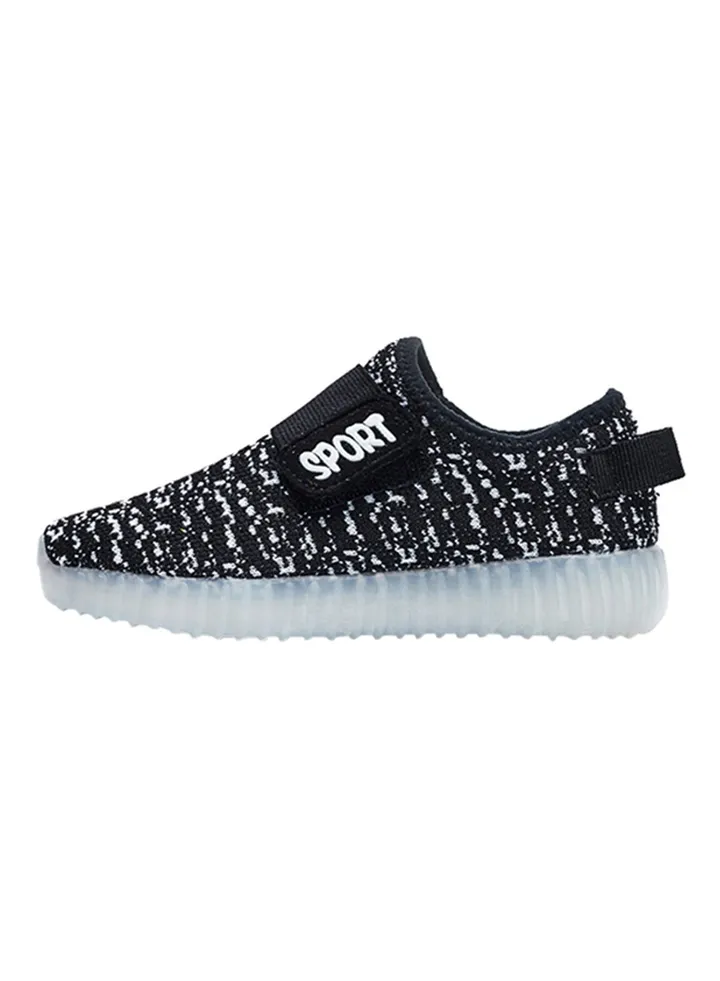 Pull On Low Top Sneakers 3601 Black