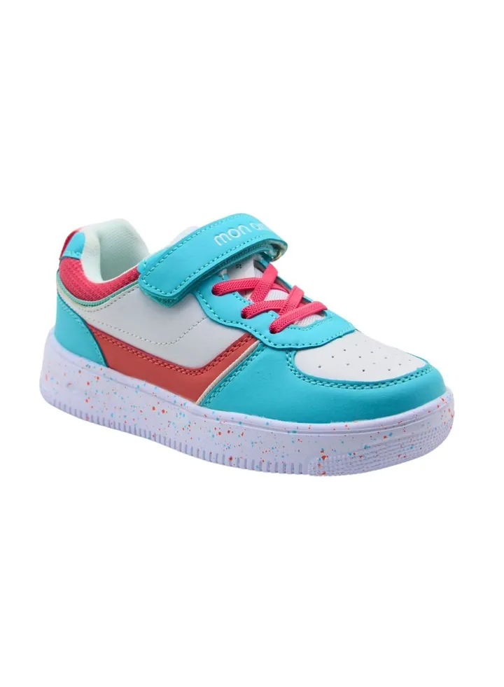Mon Ami Girls and Boys Sneakers & Hook & Loop Unisex-Child Lace Up Sneakers for kids