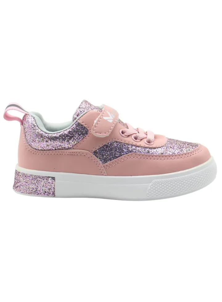 Monami Sneakers for girls, Casual Lace Up Lightweight Shoes for baby girls and girls