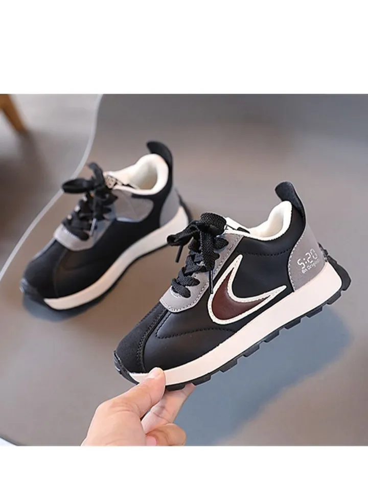 Sneakers Gump Shoes For Boys Black