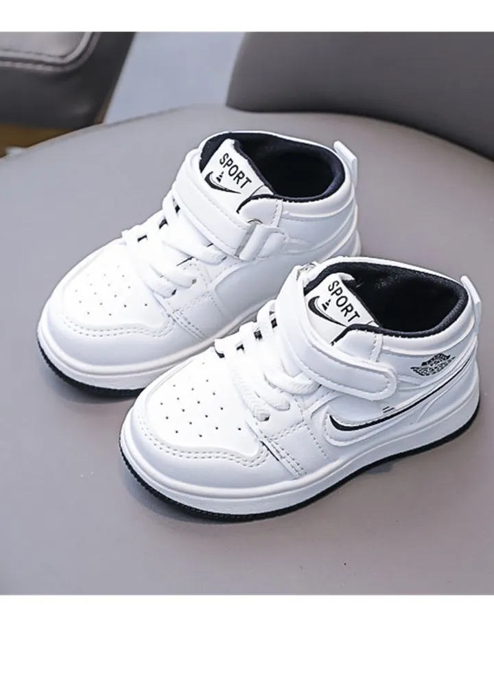 Velcro For Children Shoes White