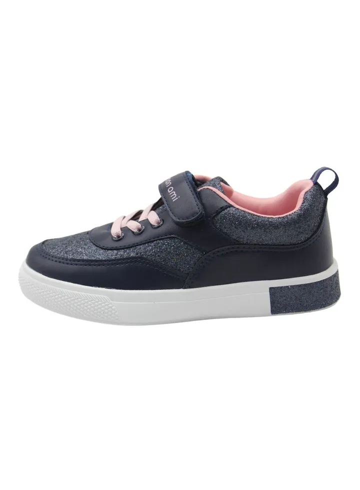 Monami Sneakers for girls, Casual Lace Up Lightweight Shoes for baby girls and girls
