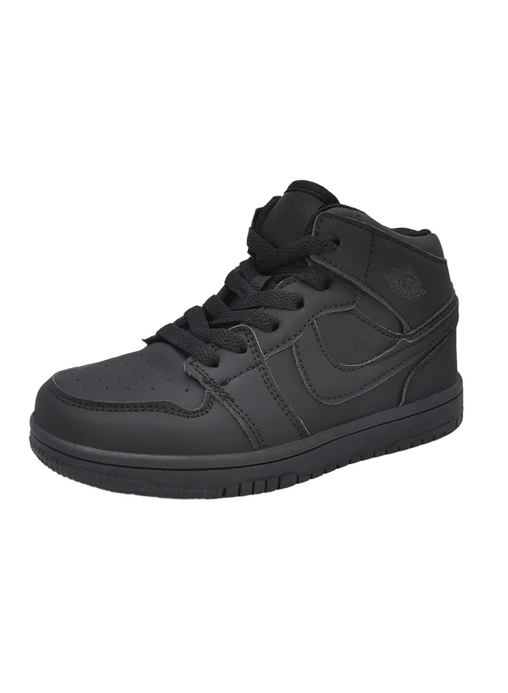 Sky View Kids Basketball Shoes Boys Girls High-Top Sneakers Non-Slip Sport Shoes