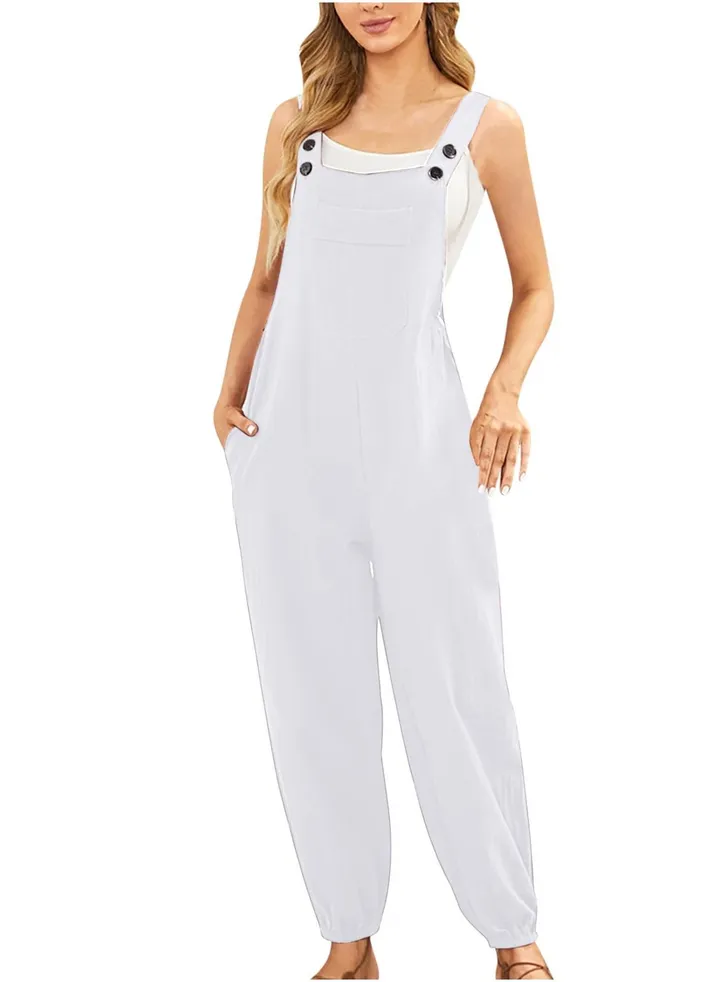 Women's New Fashion Suspenders Jumpsuit