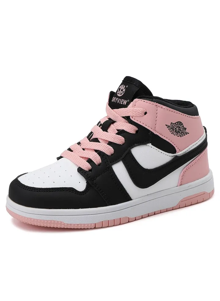 Sky View Kids Basketball Shoes Boys Girls High-Top Sneakers Non-Slip Sport Shoes