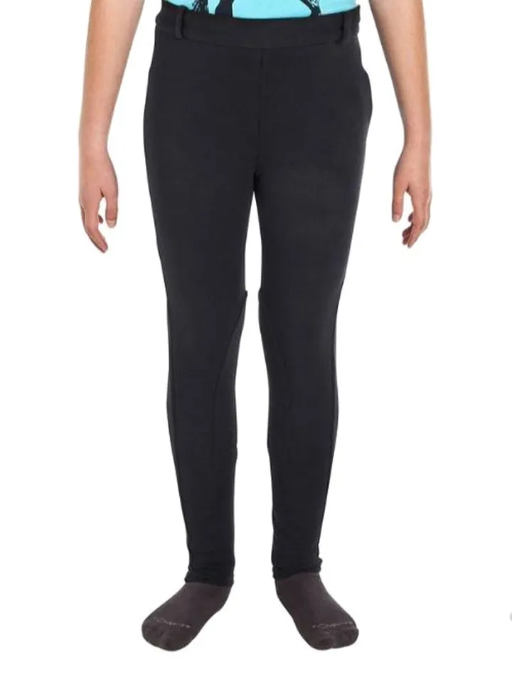 Horse Riding Jodhpurs Jeggings Black