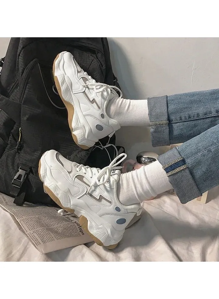 Big-head platform sports shoes