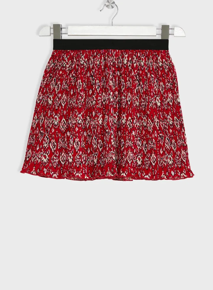 Kids Printed Midi Skirt