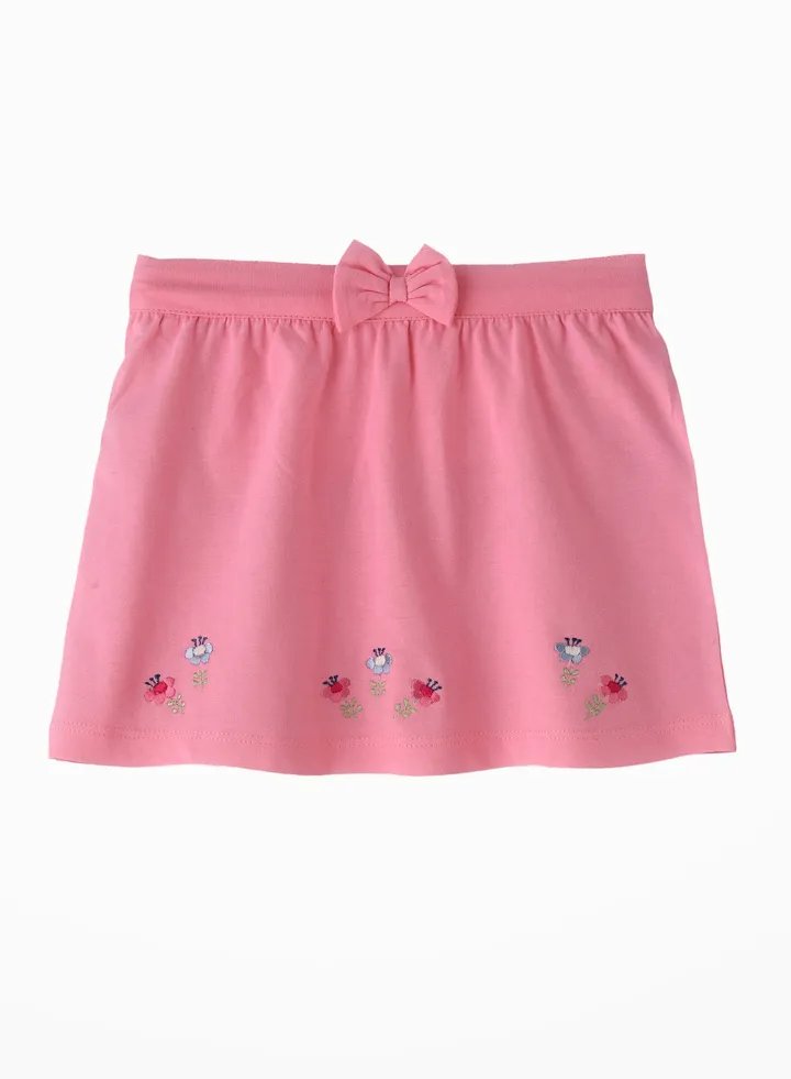 Sunshine Twirls: Girls' Flowy Skirt Breezy Comfort & Summertime Flair