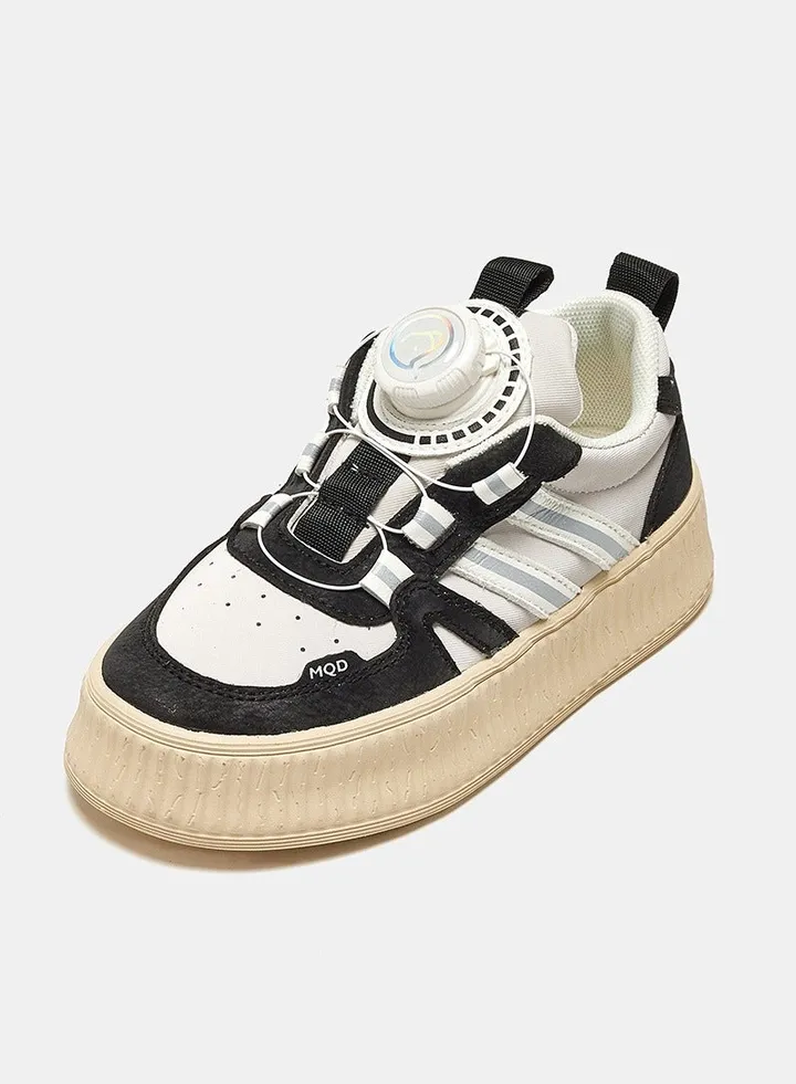 New Children's Flat Bottomed Wear-Resistant Board Shoes