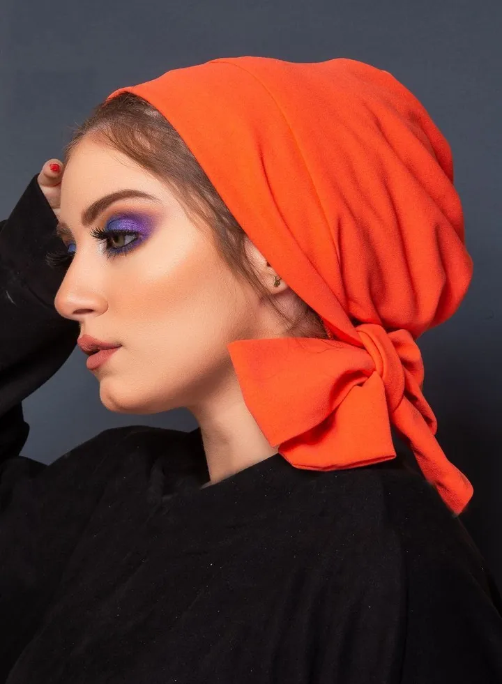 hijab ribbon turban
