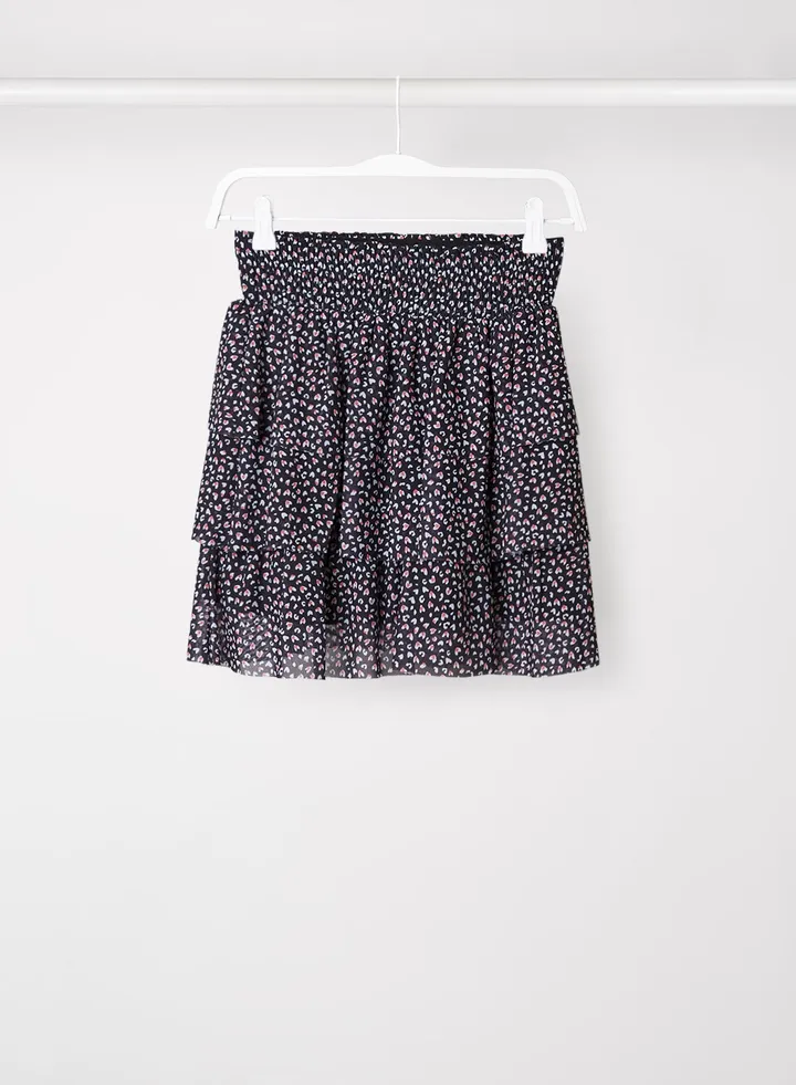 Kids/Teen Tiered Skirt Black